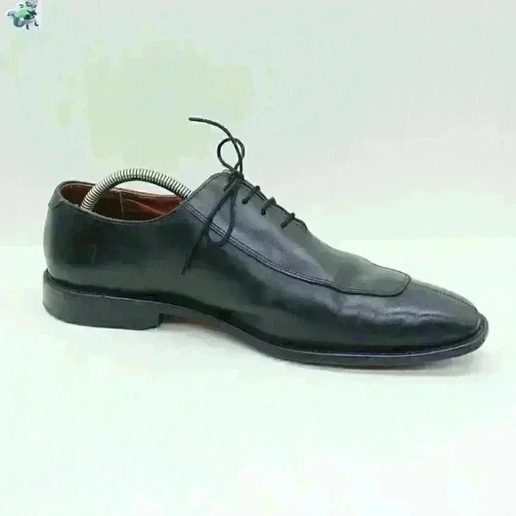 Allen Edmonds Berkeley Men's Black Leather Split Toe Oxfords Shoes Size US 11B - Picture 3 of 10